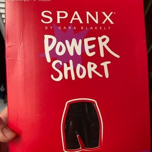Spanx power short, brand new, black 2x, lightweight, Ulta soft, seamless